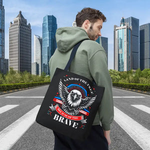 Patriotic Tote Bag - Usa Pride Independence Day Style - Dipaliz - Bags