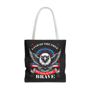Patriotic Tote Bag - Usa Pride Independence Day Style - Dipaliz - 18’’ × / White - Bags