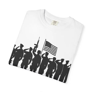 Patriotic Unisex Tee - Veteran Appreciation Shirt Comfy - Dipaliz - T-shirts