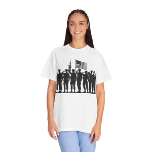 Patriotic Unisex Tee - Veteran Appreciation Shirt Comfy - Dipaliz - T-shirts