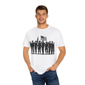 Patriotic Unisex Tee - Veteran Appreciation Shirt Comfy - Dipaliz - T-shirts