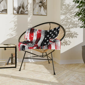 Patriotic Velveteen Blanket – Ultra Soft Velvet - Dipaliz - Blankets