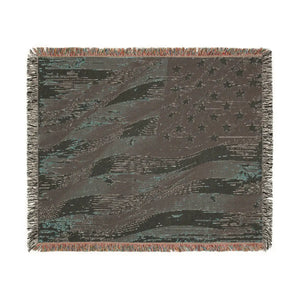Patriotic Woven Blanket – Cozy Americana Home - Dipaliz - Blankets