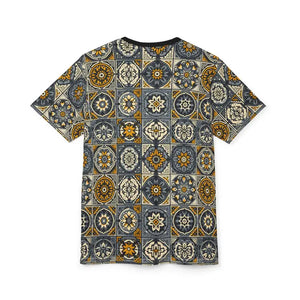 Patterned Unisex Tee Vibrant Casual Wear Summer Style Dipaliz - T-shirts