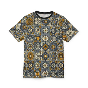 Patterned Unisex Tee Vibrant Casual Wear Summer Style Dipaliz - T-shirts