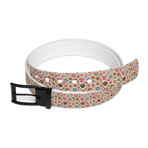 Paw Print Belt - Animal Fashion Statement Accessory - Dipaliz - Belts