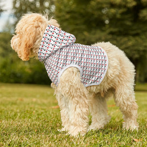 Custom Pet Hoodie - Paws and Bones Soft Polyester - Dipaliz - Apparel