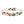 Colorful Paw Print Dog Collar - Waterproof Tpu - Dipaliz - Standard Collars