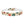 Colorful Paw Print Dog Collar - Waterproof Tpu - Dipaliz - Standard Collars