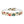 Colorful Paw Print Dog Collar - Waterproof Tpu - Dipaliz - Standard Collars
