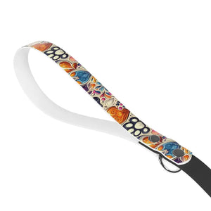 Paw Print Dog Leash for Epic Walks with Zinc Alloy Snap Hook - Dipaliz - one Size / Tpu - Pet Leashes