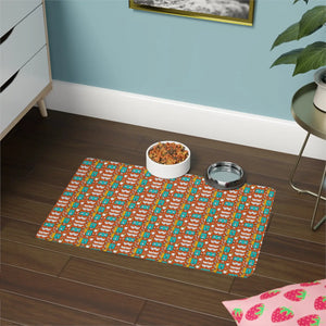 Stylish Pet Food Mat - Non-slip Neoprene Rubber - Dipaliz - Bowl Mats