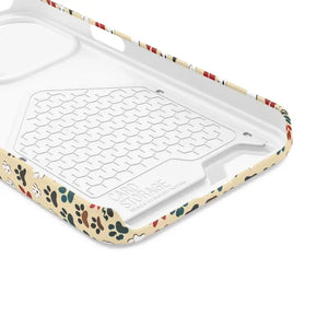 Paw Print Phone Case Card Holder Pet Lover Style - Dipaliz - Mobile Cases