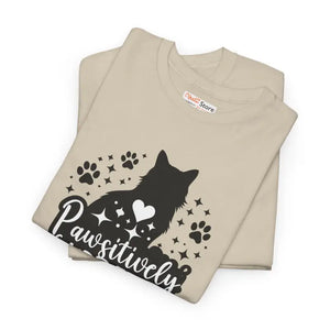 Purrfect Cat Heavy Cotton Tee for Lovers - Dipaliz - T-shirts