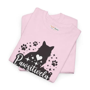 Purrfect Cat Heavy Cotton Tee for Lovers - Dipaliz - T-shirts