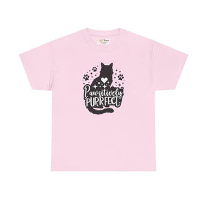 Purrfect Cat Lovers Heavy Cotton Tee - Unisex - Dipaliz - T-shirts - s