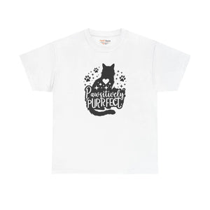 Purrfect Cat Lovers Heavy Cotton Tee - Unisex - Dipaliz - T-shirts - s