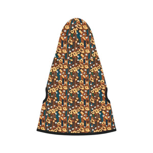 Dog Hoodie with Fun Print Pattern - Stylish Pet Apparel - Dipaliz