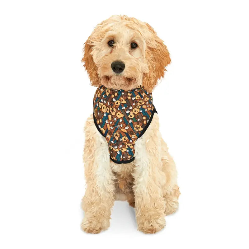 Trendy Dog Hoodie with Fun Print Pattern for Pups - Pets