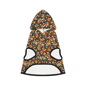 Dog Hoodie with Fun Print Pattern - Stylish Pet Apparel - Dipaliz