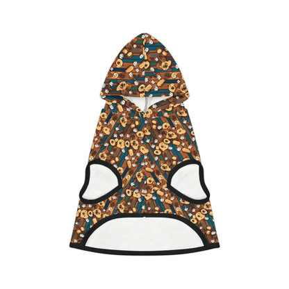 Trendy Dog Hoodie with Fun Print Pattern for Pups - Pets