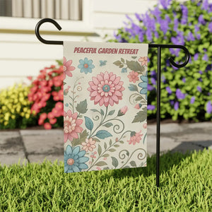 Garden Retreat Banner – Poly Poplin Canvas - Dipaliz - Flags & Windsocks