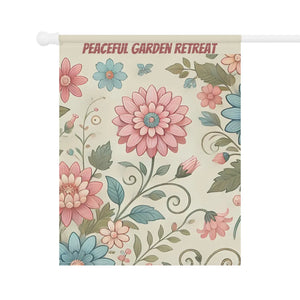 Garden Retreat Banner – Poly Poplin Canvas - Dipaliz - Flags & Windsocks
