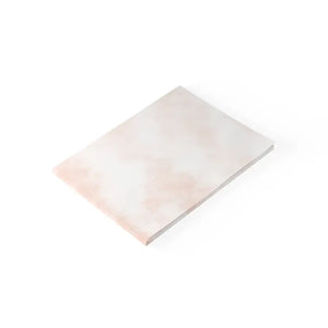 Peach Water Color Post It® Note Pads - Fresh Desk Style - Dipaliz - 8’’ x 6’’ / White - Sticky Notes