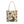 Bags - Peacock Aop Tote Bag with Chic Black Lining - Dipaliz 16’’ × / Beige