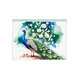 Vibrant Peacock Ceramic Photo Tile 6x6 - Dipaliz - Wall Tiles