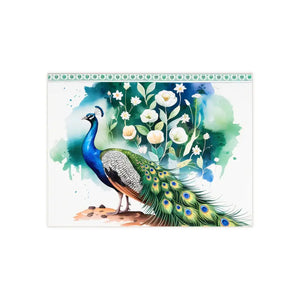 Peacock Ceramic Photo Tile - Vibrant Wall Decor - Dipaliz - Tiles
