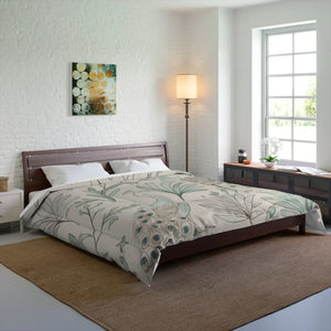 Peacock Comforter – one Sided Print - Dipaliz - Quilts & Comforters