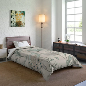 Peacock Comforter – one Sided Print - Dipaliz - Quilts & Comforters