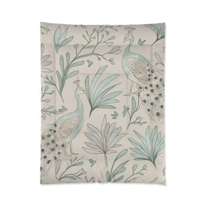 Peacock Comforter – one Sided Print - Dipaliz - Quilts & Comforters