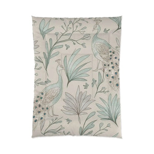 Peacock Comforter – one Sided Print - Dipaliz - Quilts & Comforters
