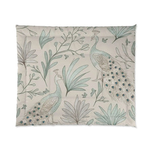 Peacock Comforter – one Sided Print - Dipaliz - Quilts & Comforters