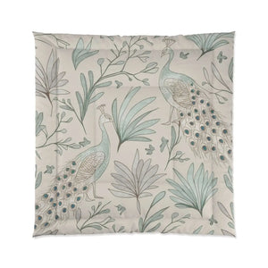 Peacock Comforter – one Sided Print - Dipaliz - Quilts & Comforters