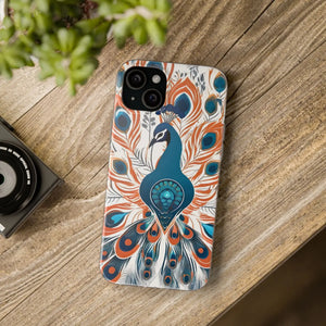 Peacock Flexi Cases - Stylish Clear Tpu Protection - Dipaliz - Mobile Phone