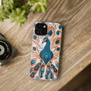 Peacock Flexi Cases - Stylish Clear Tpu Protection - Dipaliz - Mobile Phone