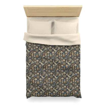 Unlock Luxury Sleep with Peacock Microfiber Duvet Cover - Home Decor