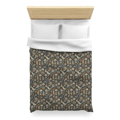 Unlock Luxury Sleep with Peacock Microfiber Duvet Cover - Home Decor