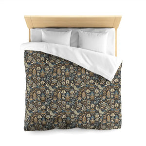 Microfiber Duvet Cover - Luxurious Peacock Design - Dipaliz - Covers