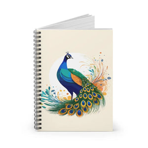 Chic Peacock Notebook - Eco-friendly Gifts - Dipaliz - Notebooks & Notepads