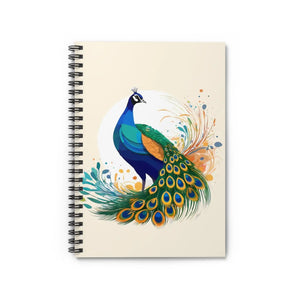 Chic Peacock Notebook - Eco-friendly Gifts - Dipaliz - Notebooks & Notepads