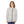 Women’s Minimal Ditsy Botanical and Peacock Owls Zip-up Hoodie | White Daisy Leaf Print Casual Sweatshirt Unisex Zip