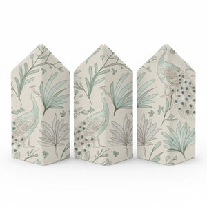 Peacock Paradise Napkins – Polyester Set of 4 - Dipaliz - Cloth