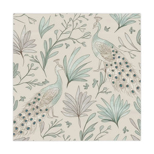 Pastel Peacock Pattern Tablecloth – Polyester - Dipaliz - Tablecloths
