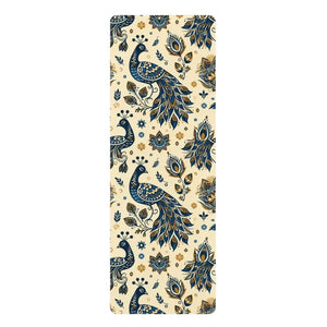 Vibrant Rubber Yoga Mat - Bold Grip Non-slip Style - Dipaliz - 24” x 70” - & Pilates Mats