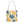Peacock Style Tote with Cotton Webbing Straps - Dipaliz - 13’’ × / White - Bags