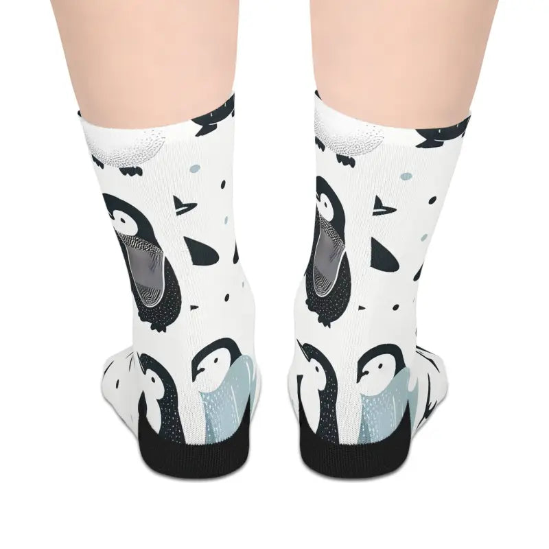 Unleash Style with Penguin Mid-length Socks Fashion Trends 2024 - one Size / 3/4 Crew